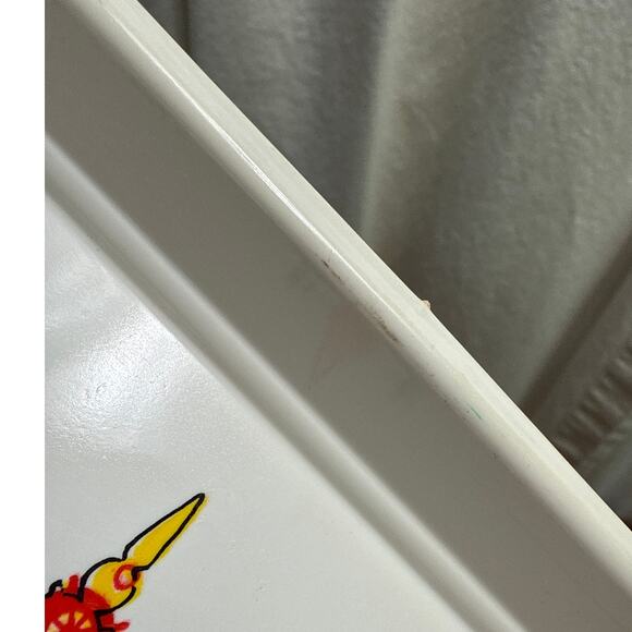 Ullman Co. Vintage Plastic Cookie Tray Platter Plate Christmas Tree & Presents - Picture 8 of 13